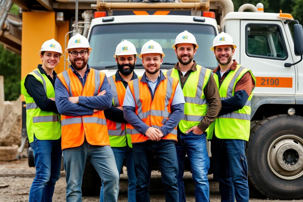 Gertyuzko Co. concrete contracting team